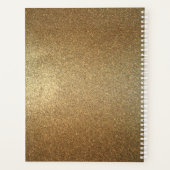 美容師フローラグリッターシザー美しいサロン プランナー手帳 (裏面)