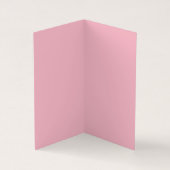 美容師プロフェッショナル淡フェミニン色 名刺 (内部)