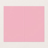 美容師プロフェッショナル淡フェミニン色 名刺 (内部フラット)