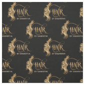 美容師ヘアスタイリストのヘアウィッグのはさみ ファブリック (見本)