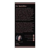 美容師ヘアスタイリストサロンオーナーフレンド最高のズ ラックカード (裏面)