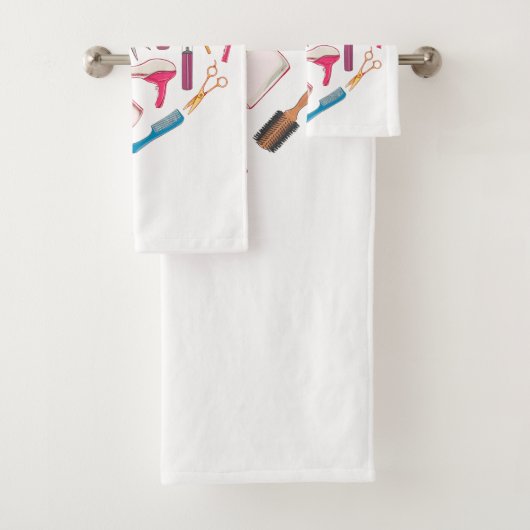美容師ヘアスタイリストツールハート バスタオルセット (インサイチュ)