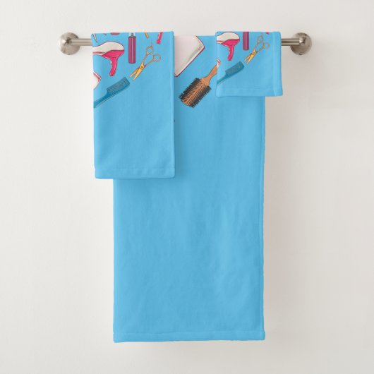 美容師ヘアスタイリストツールハート バスタオルセット (インサイチュ)