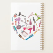 美容師ヘアスタイリストツールハート プランナー手帳 (裏面)