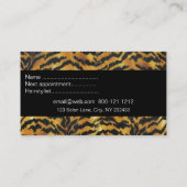 美容師ヘアドレッサートレンディーシザースウィルズ 予約カード (裏面)