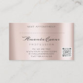 美容師ボトックスB12注射スパバラ 予約カード (裏面)