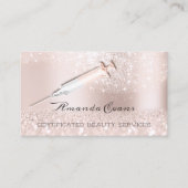 美容師ボトックスB12注射スパバラ 予約カード (正面)