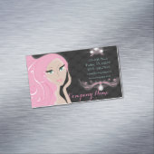 美容師メイクアップアーティストサロン美容師 マグネット名刺 (インサイチュ)