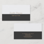 美容師メイクアップアーティストプロフェッショナル事業 名刺 (正面/裏面)