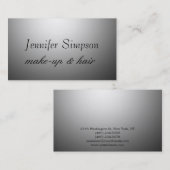 美容師メイクアップアーティストプロフェッショナル 名刺 (正面/裏面)