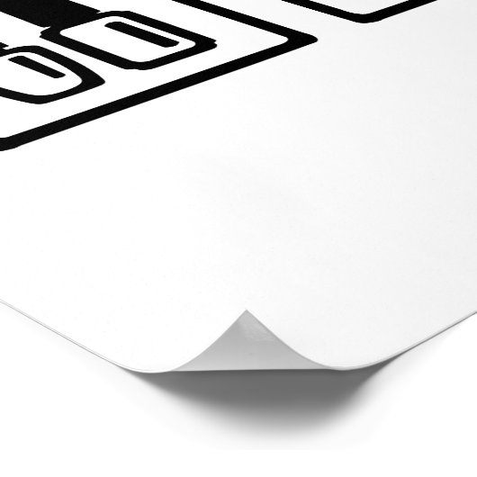 美容師メイクアップ爪、 ネイル研磨 ポスター (角)