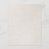 美容師モダンはさみシークインサロン チラシ (裏面)