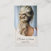 美容師モダンカスタム写真 紹介カード (正面)