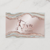 美容師モダンバラ金ゴールドシザーズビジネスCa 名刺 (正面)