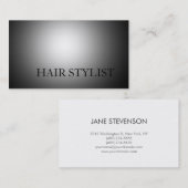 美容師モダンプロフェッショナル名刺 名刺 (正面/裏面)