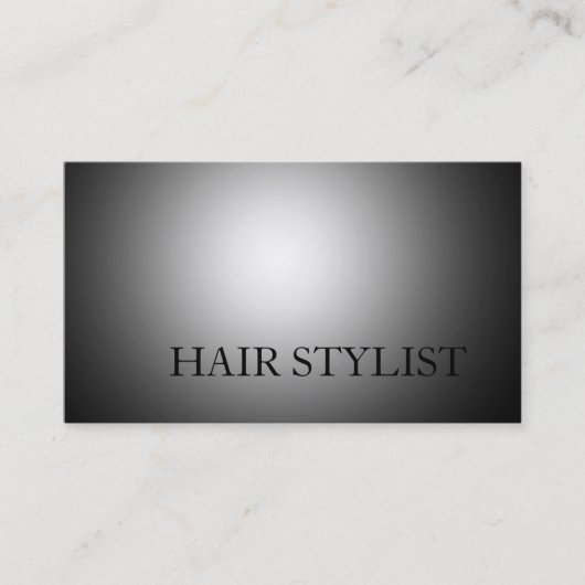 美容師モダンプロフェッショナル名刺 名刺 (正面)
