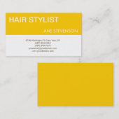 美容師モダンプロフェッショナル名刺 名刺 (正面/裏面)