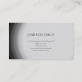 美容師モダンプロフェッショナル名刺 名刺 (裏面)