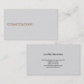 美容師モダンプロフェッショナル名刺 名刺 (正面/裏面)