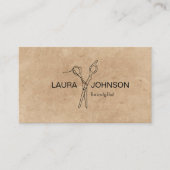 美容師モダンミニマルシンプルサミ 名刺 (正面)