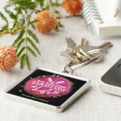 美容師ライフビューティシャン美容師サロン キーホルダー (側面)