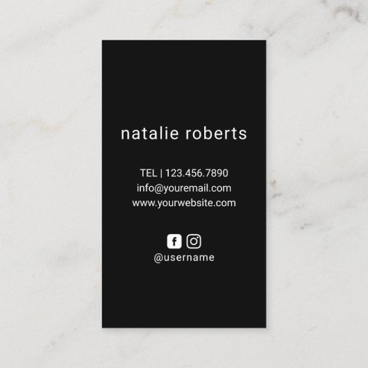 美容師ラグジュアリーダイヤモンドシザー美しいサロン 名刺 (裏面)