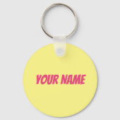 美容師レオパードのヘアスタイリスト キーホルダー (裏面)