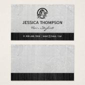 美容師ロゴ |モダンスタイル (正面&裏面)