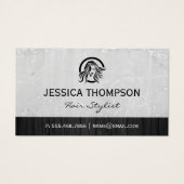 美容師ロゴ |モダンスタイル (正面)