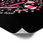 美容師ヴァレンティーンズデイハート美容師コスム ポスター (角)