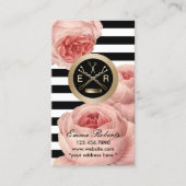 美容師ヴィンテージフローラ贈与証明書 割引カード (正面)