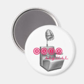 美容師ヴィンテージ乾燥機チェアマグネット マグネット (正面/裏面)