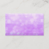 美容師会社名美しいサロン 名刺 (裏面)