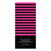 美容師価格リストラックカード ラックカード (裏面)