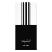 美容師価格表およびサービス・メニュー ラックカード (裏面)