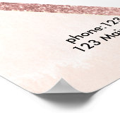 美容師価格表ポスター ポスター (角)