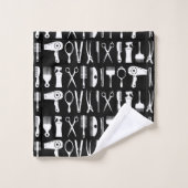 美容師具型浴用タオル一式 バスタオルセット (ウォッシュタオル)