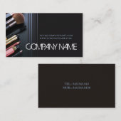 美容師化粧品メーキャップアーティエレガントスト 名刺 (正面/裏面)