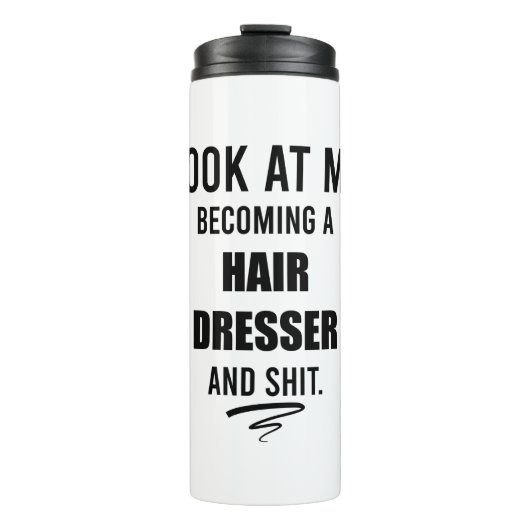 美容師卒業式ギフト美容師ギフトアイディア タンブラー (正面)