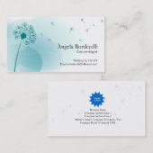 美容師名刺おとなしいタンポポ 名刺 (正面/裏面)