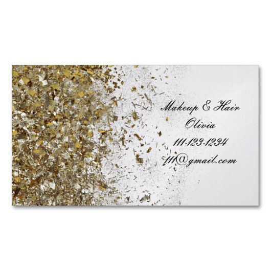 美容師名刺 マグネット名刺 (正面)