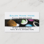 美容師名刺 名刺 (裏面)