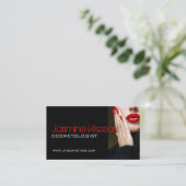 美容師名刺 名刺 (スタンド正面)