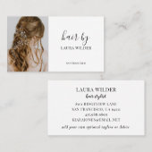 美容師名刺 名刺 (正面/裏面)