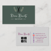 美容師名刺 名刺 (正面/裏面)