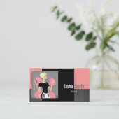 美容師名刺 名刺 (スタンド正面)