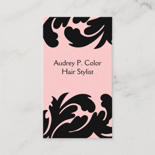 美容師名刺 名刺 (正面)