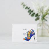 美容師名刺 名刺 (スタンド正面)