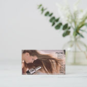 美容師名刺 名刺 (スタンド正面)