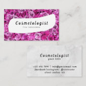 美容師名刺 名刺 (正面/裏面)